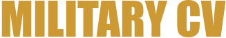 MILITARY CV